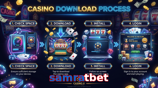 Game list for Samratbet download section