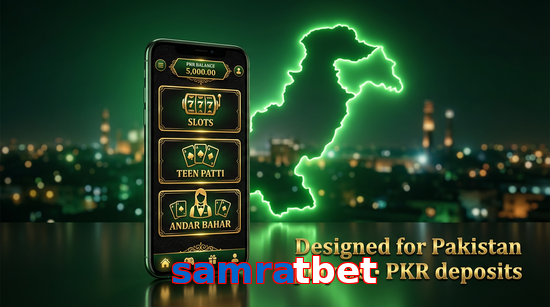 Main screen of Samratbet pk page for PK players